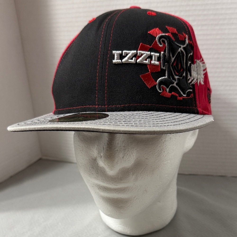 New Era X Volcom 59Fifty Nico Izzi Y2K Racer Embroidered Collectors Cap Sz 7 3/8